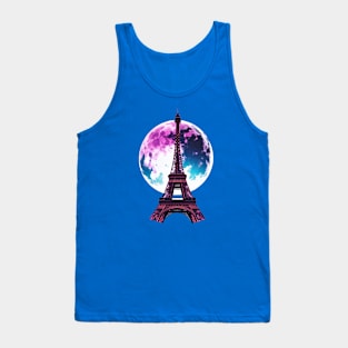 Retro Eiffel Tower Tank Top